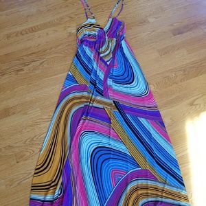Veronica M. Halter Maxi Dress